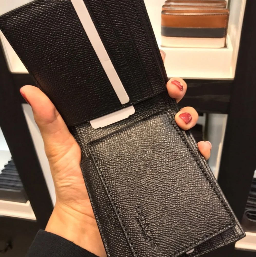 Authentic coach wallet